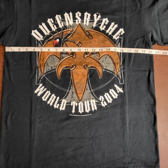Vintage Queensryche "The Art of Live" World Tour 2004 Double Sided Concert T Shi - Picture 5 of 6